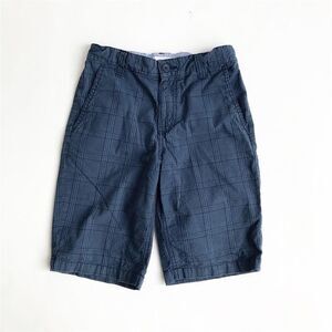 Old navy blue plaid casual shorts GUC 10Y
